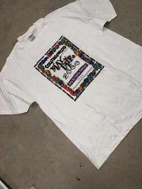 Vintage 90s Puerto Vallarta Roots Rasta T Shirt Adult White Extra Large XL